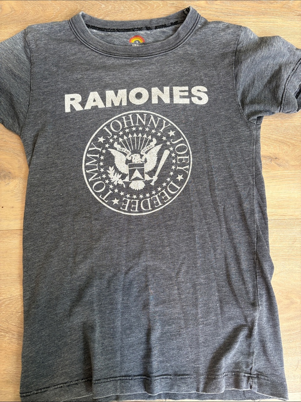 Urban Renewal Charcoal Gray Ramones Graphic Tee